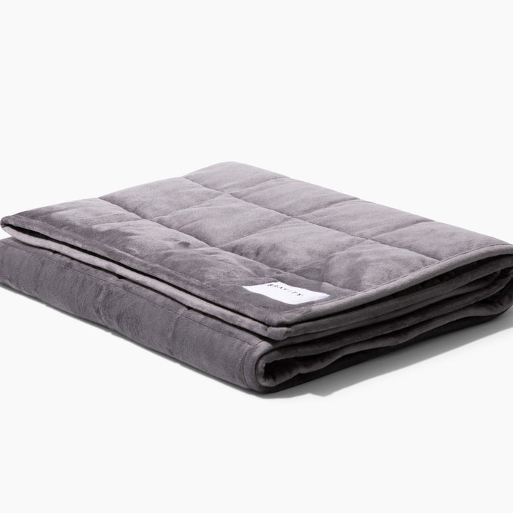 Gravity Weighted Blanket Grey / Single: 15lb