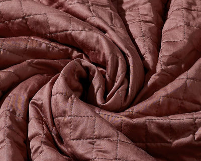 A twisted Forest Green Gravity Weighted Cooling Blanket - #color_cocoa