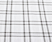 Closeup of grey flannel gravity sheet