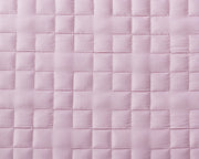  Closeup of plush pink gravity weighted blanket for kids
