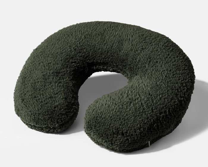 Black Gravity Weighted Neck Pillow for travel