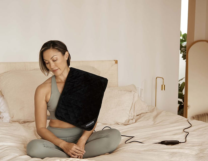 Corron Massage Cushion  Therapeutic Massage Blanket with Infrared Heat