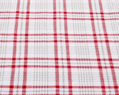 Red Plaid fabric upclose #color_red-plaid